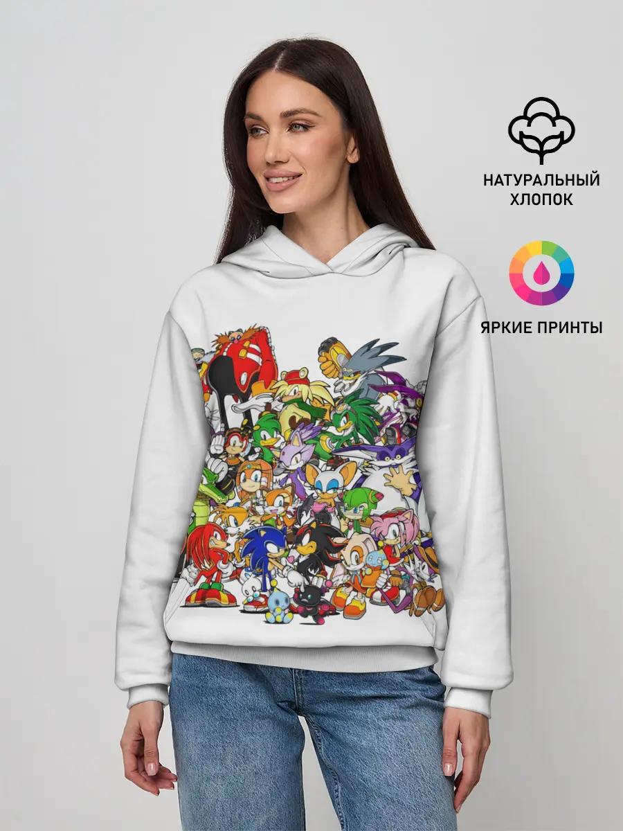 Женское худи / SONIC