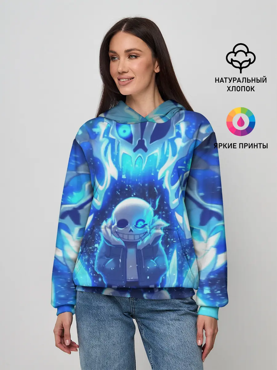 Женское худи / UNDERTALE | АНДЕРТЕЙЛ