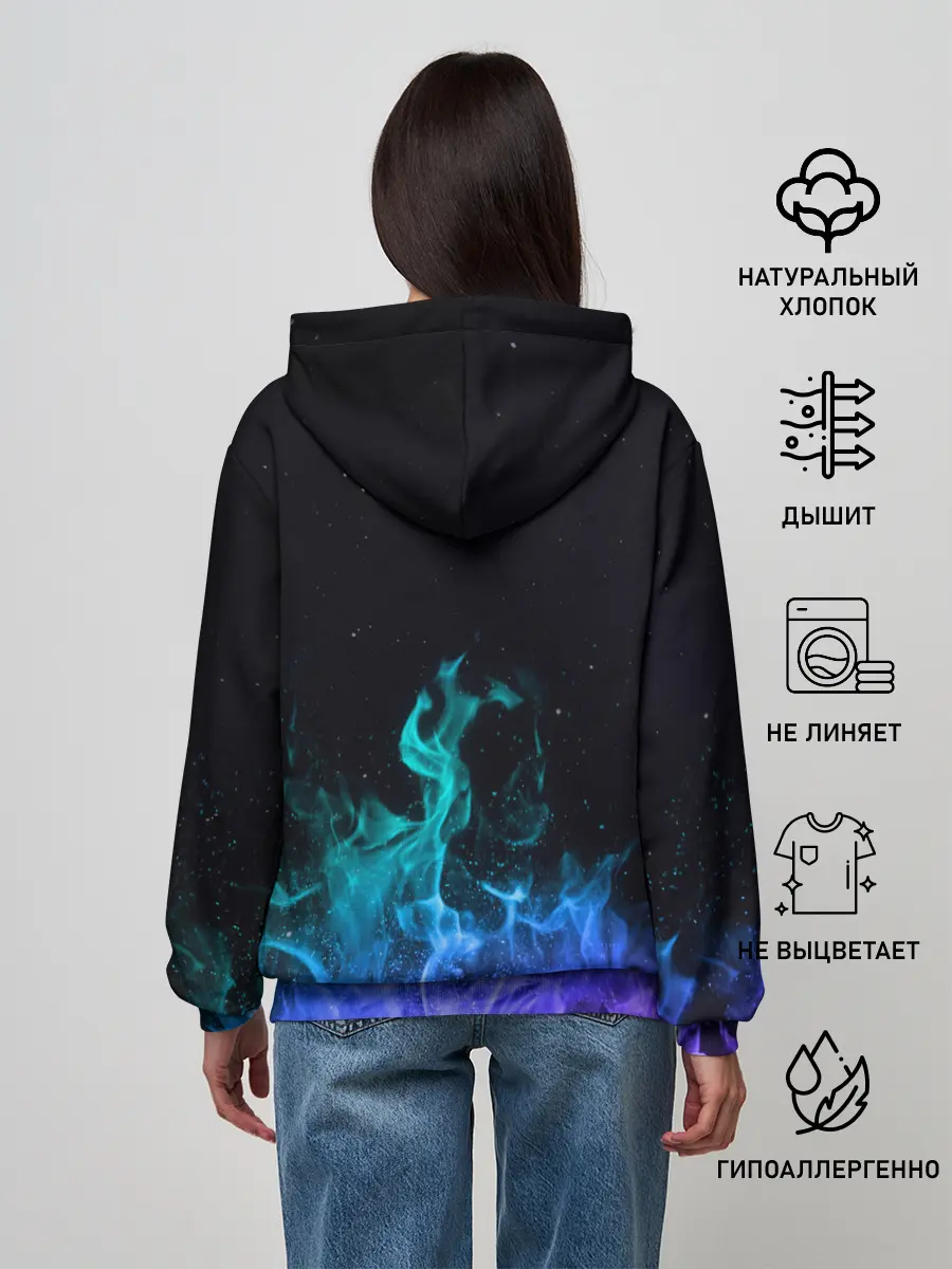 Женское худи / Marshmello Fortnite