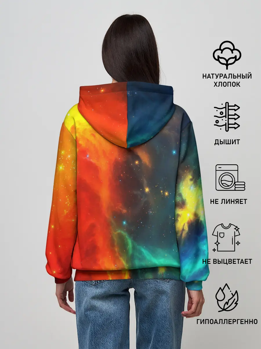 Женское худи / БИТВА КОСМОСА