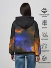 Женское худи / ВСЕЛЕННАЯ ИЗ ЗВЕЗД