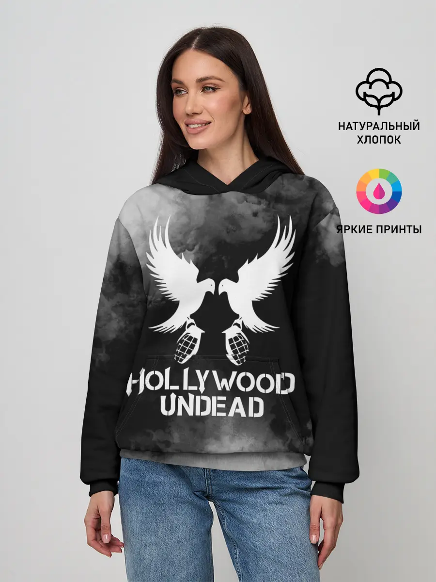 Женское худи / Hollywood Undead