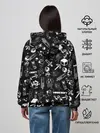 Женское худи / Minecraft pattern