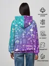 Женское худи / Minecraft pattern