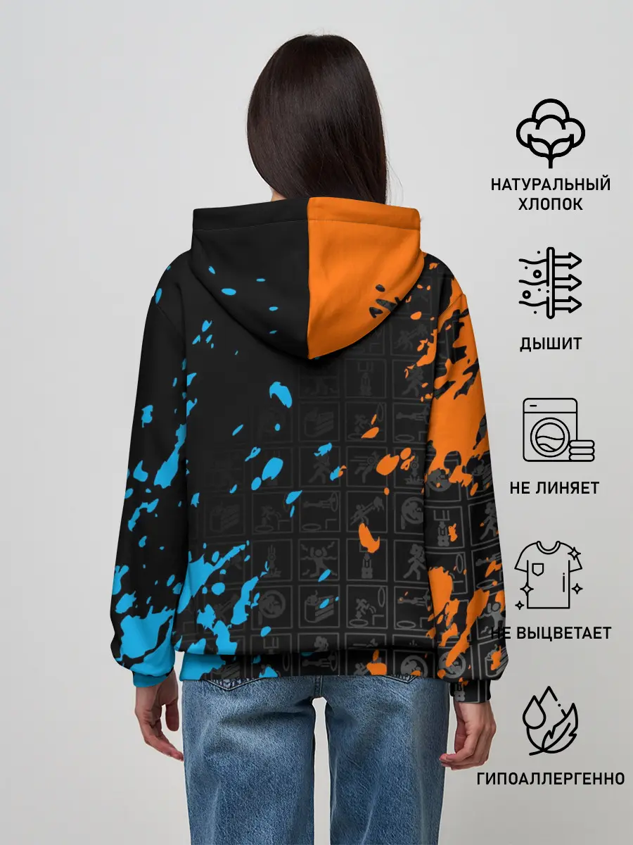 Женское худи / PORTAL 2