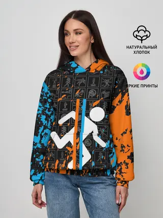 Женское худи / PORTAL 2