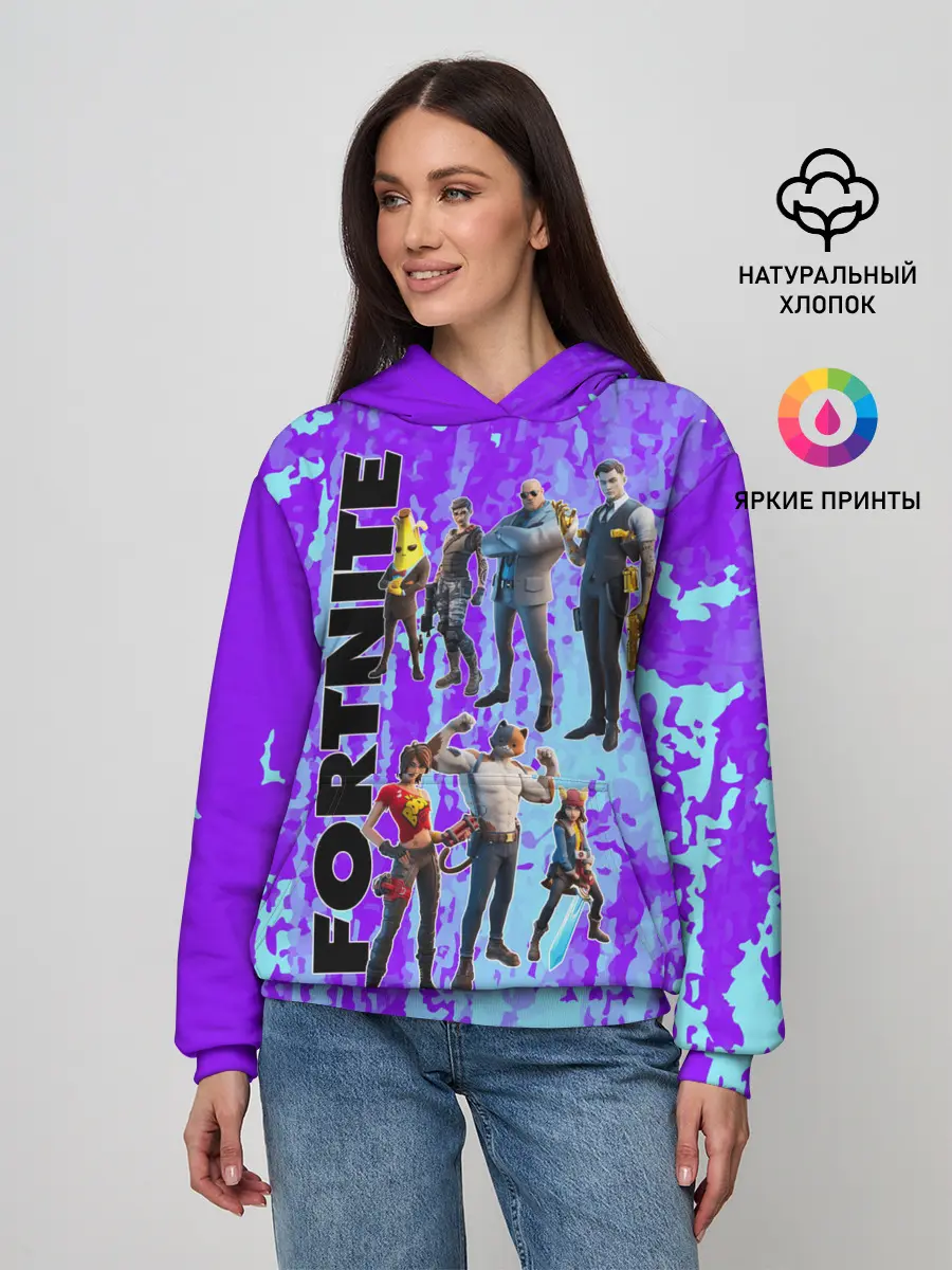 Женское худи / Fortnite