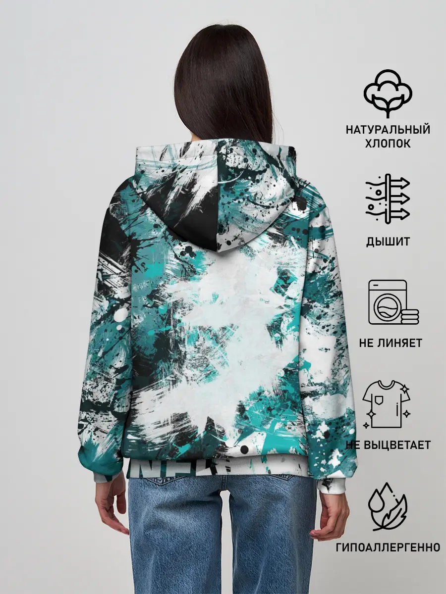 Женское худи / Minecraft / Майнкрафт