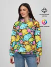 Женское худи / Облачко Солнышко