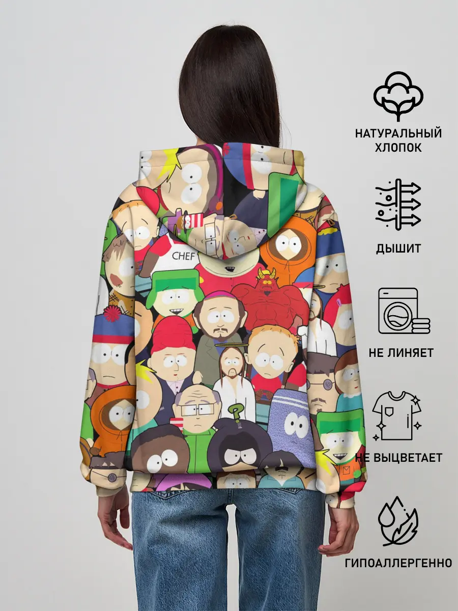 Женское худи / South Park персонажи