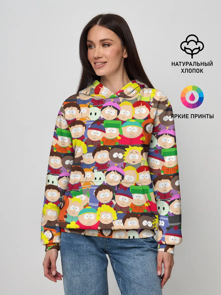 Женское худи / ЮЖНЫЙ ПАРК | SOUTH PARK