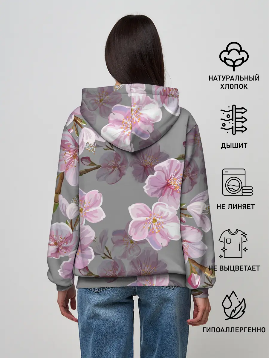 Женское худи / САКУРА