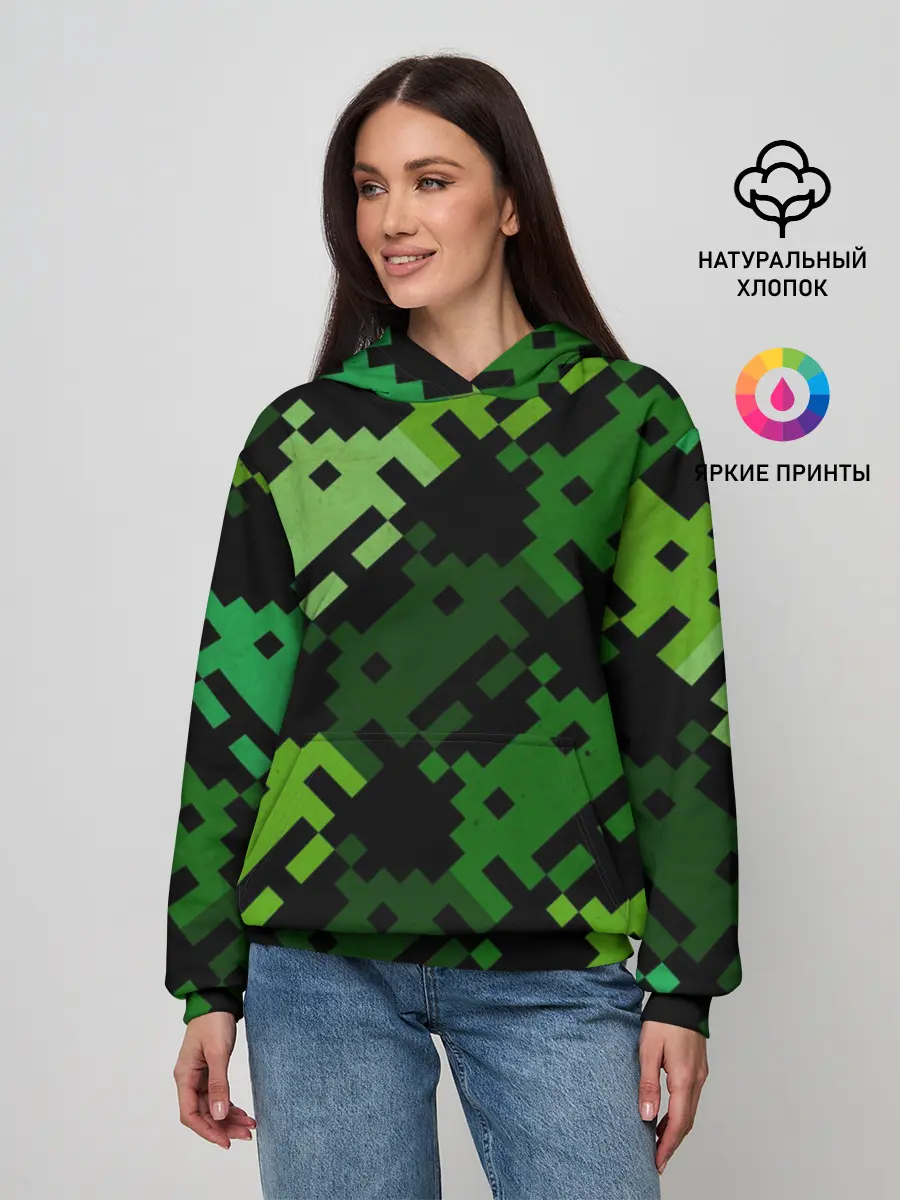 Женское худи / Space Invaders