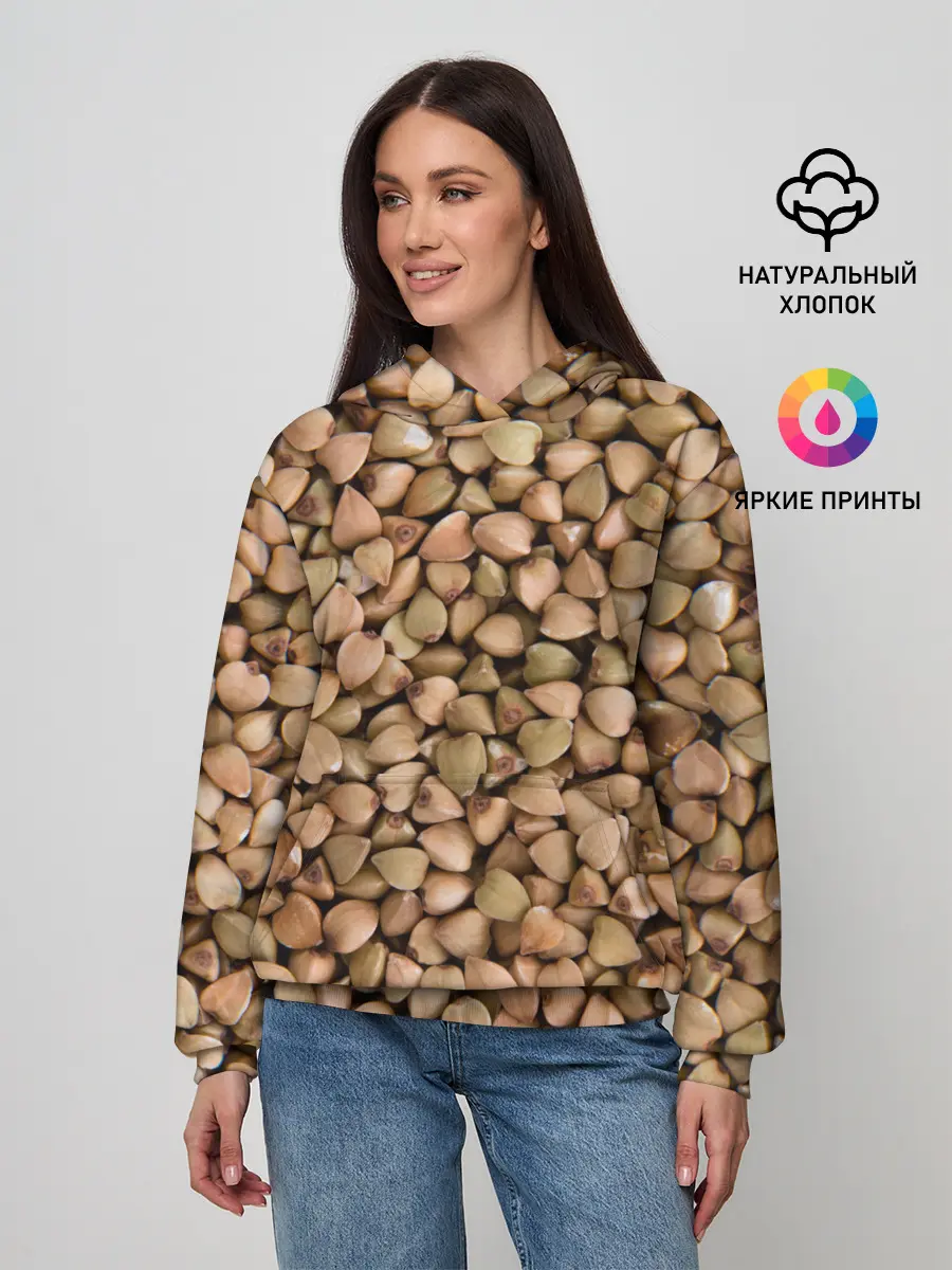 Женское худи / Гречка Греча