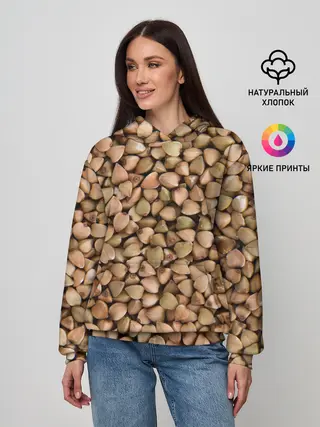 Женское худи / Гречка Греча