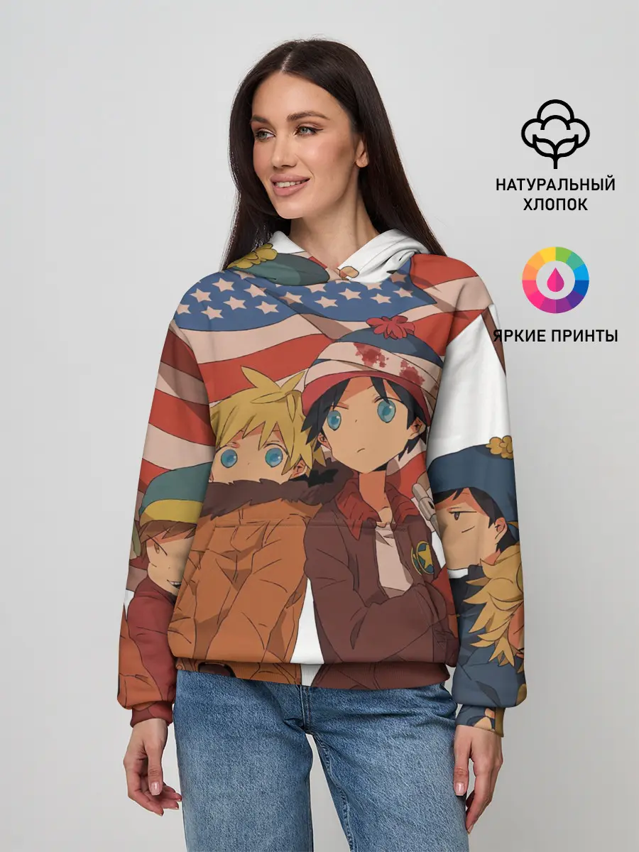 Женское худи / ЮЖНЫЙ ПАРК