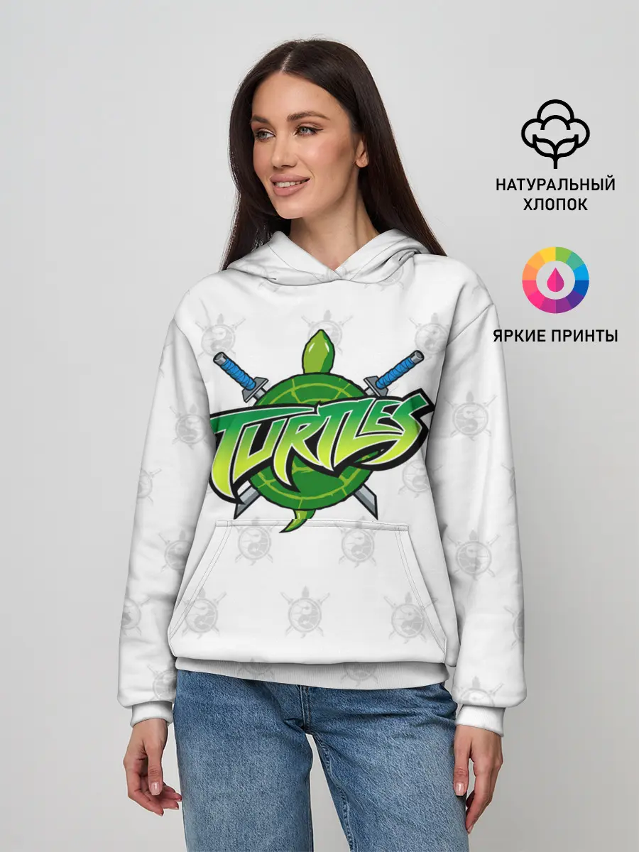 Женское худи / Черепашки - ниндзя