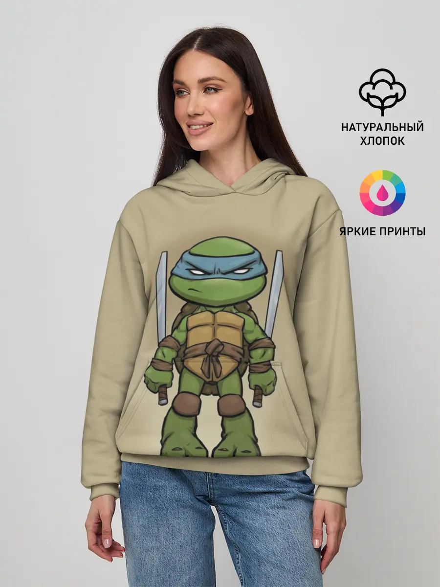 Женское худи / ЧЕРЕПАШКИ - НИНДЗЯ