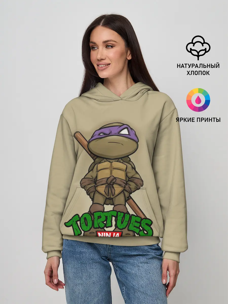 Женское худи / ЧЕРЕПАШКИ - НИНДЗЯ