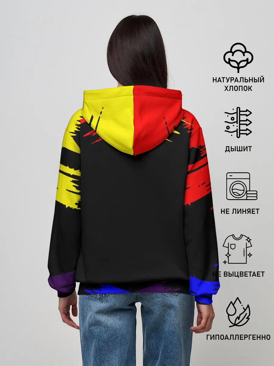 Женское худи / Супер Ниндзя Черепашки