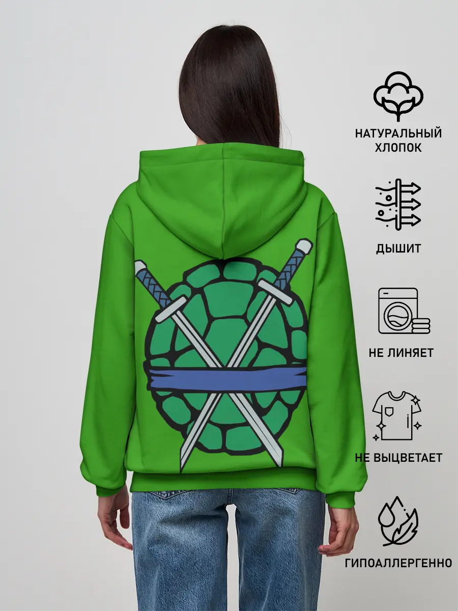 Женское худи / Черепашки-ниндзя