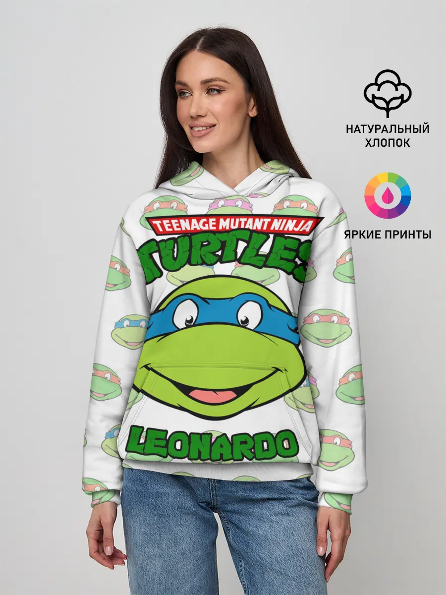 Женское худи / Черепашки-Ниндзя
