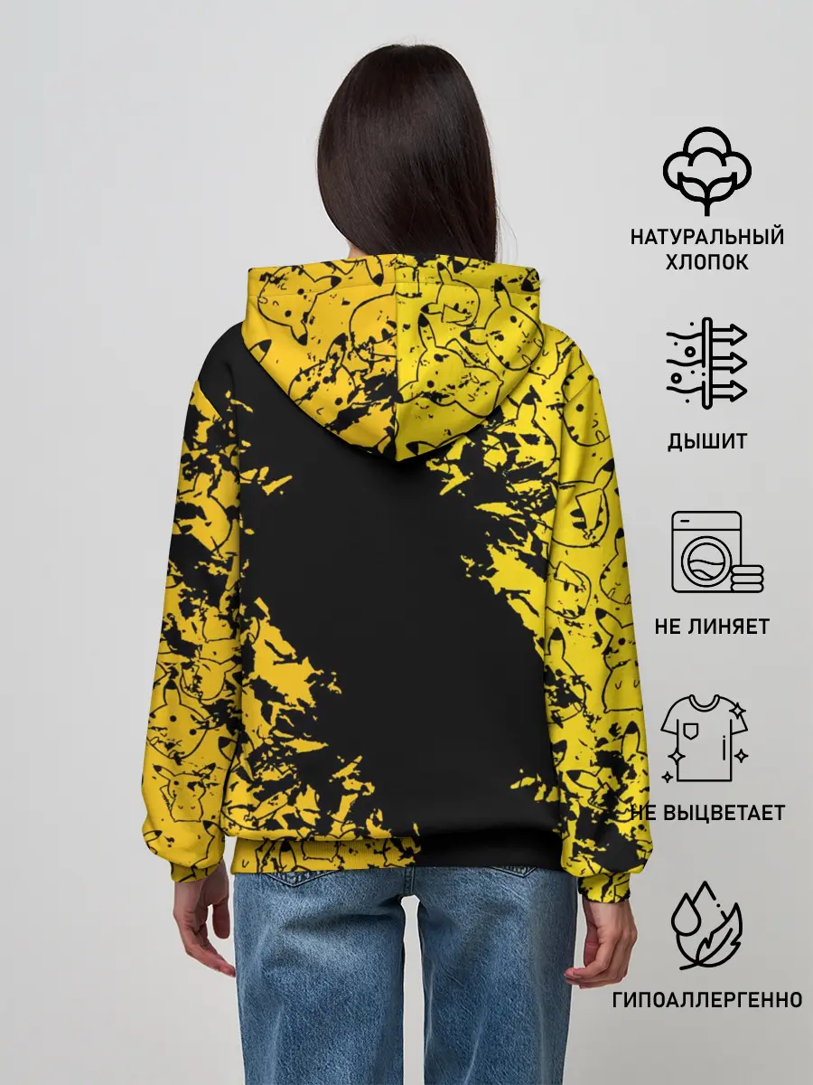 Женское худи / Пикачу