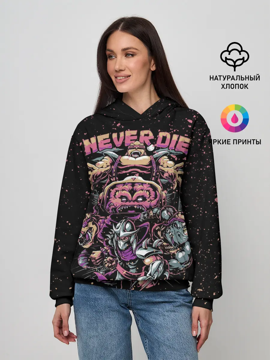 Женское худи / Черепашки ниндзя