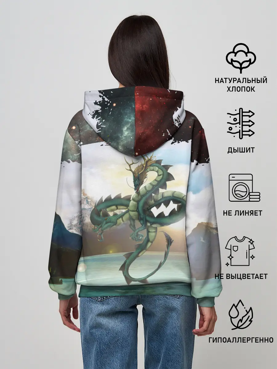 Женское худи / Дракон | Dragon