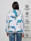 Женское худи / Рай для дельфина