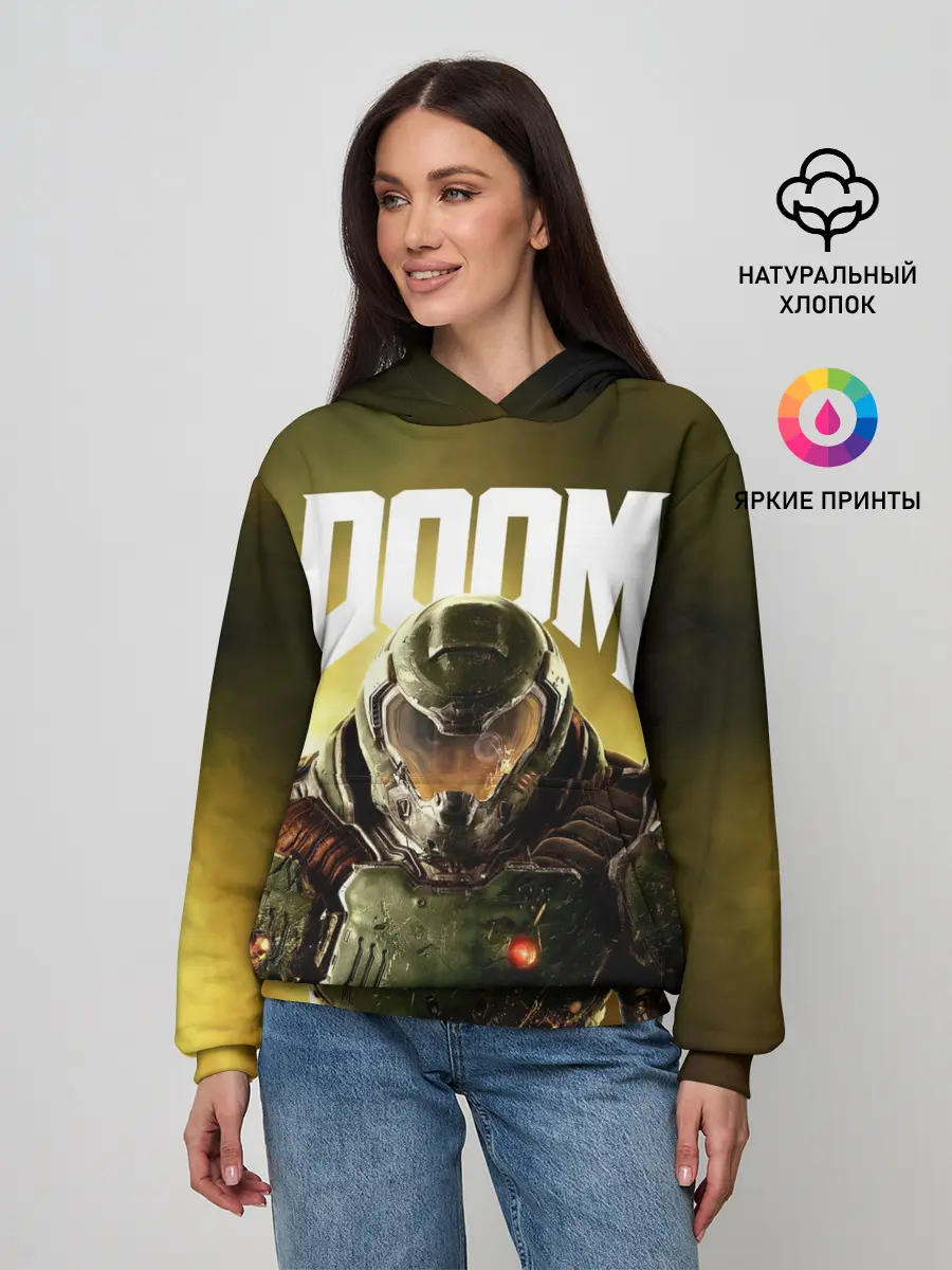 Женское худи / DOOM