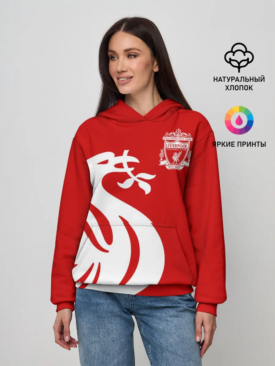 Женское худи / Ливерпуль