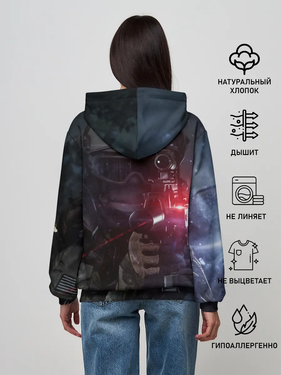 Женское худи / BATTLEFIELD