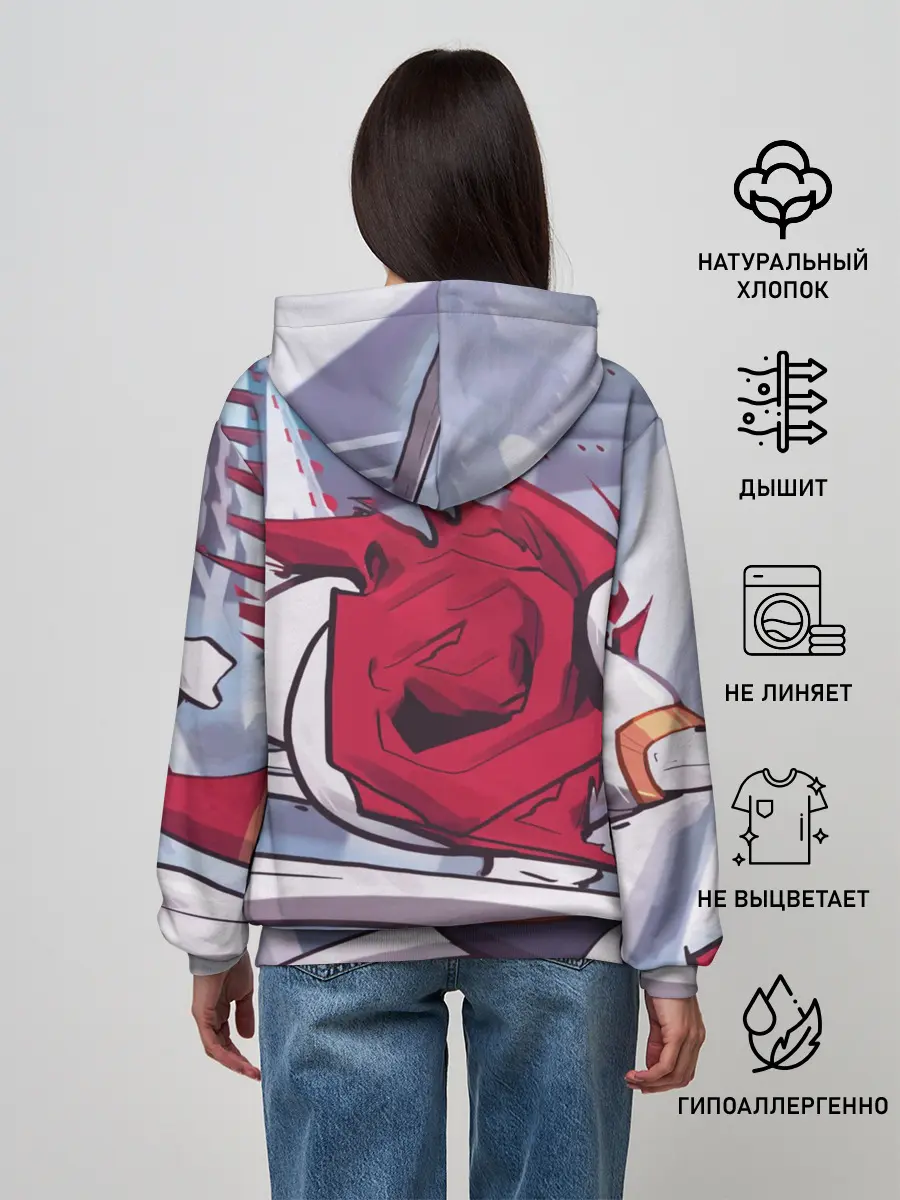 Женское худи / Скелет