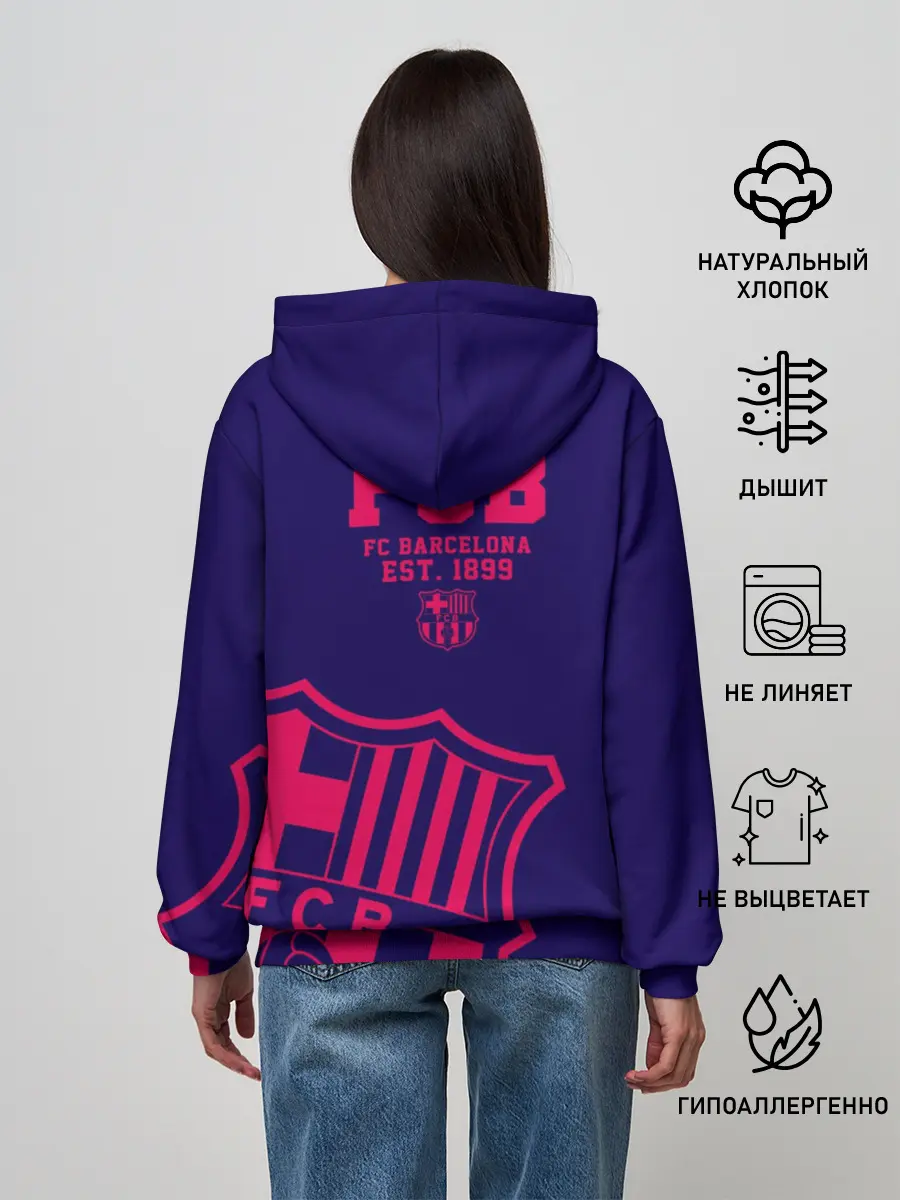 Женское худи / Барселона