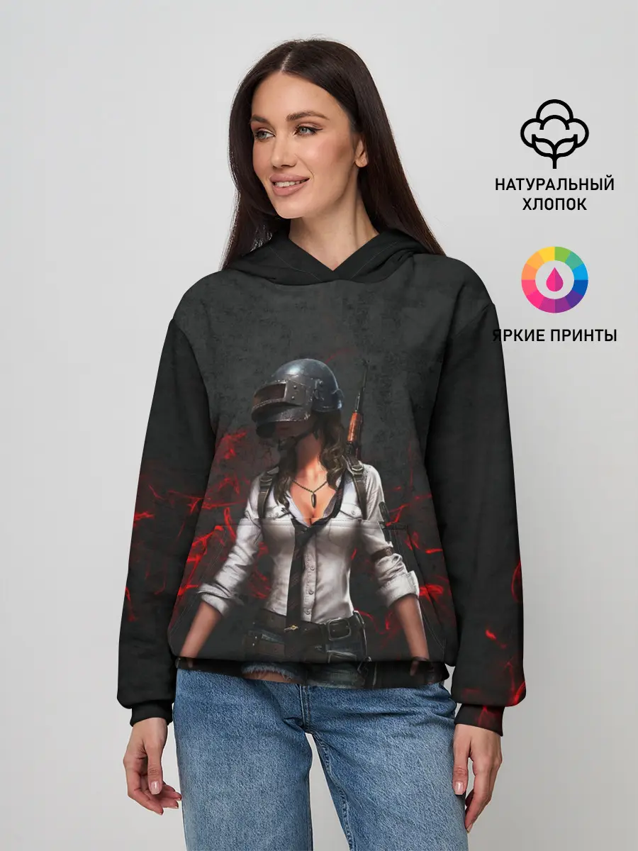 Женское худи / PUBG Girl