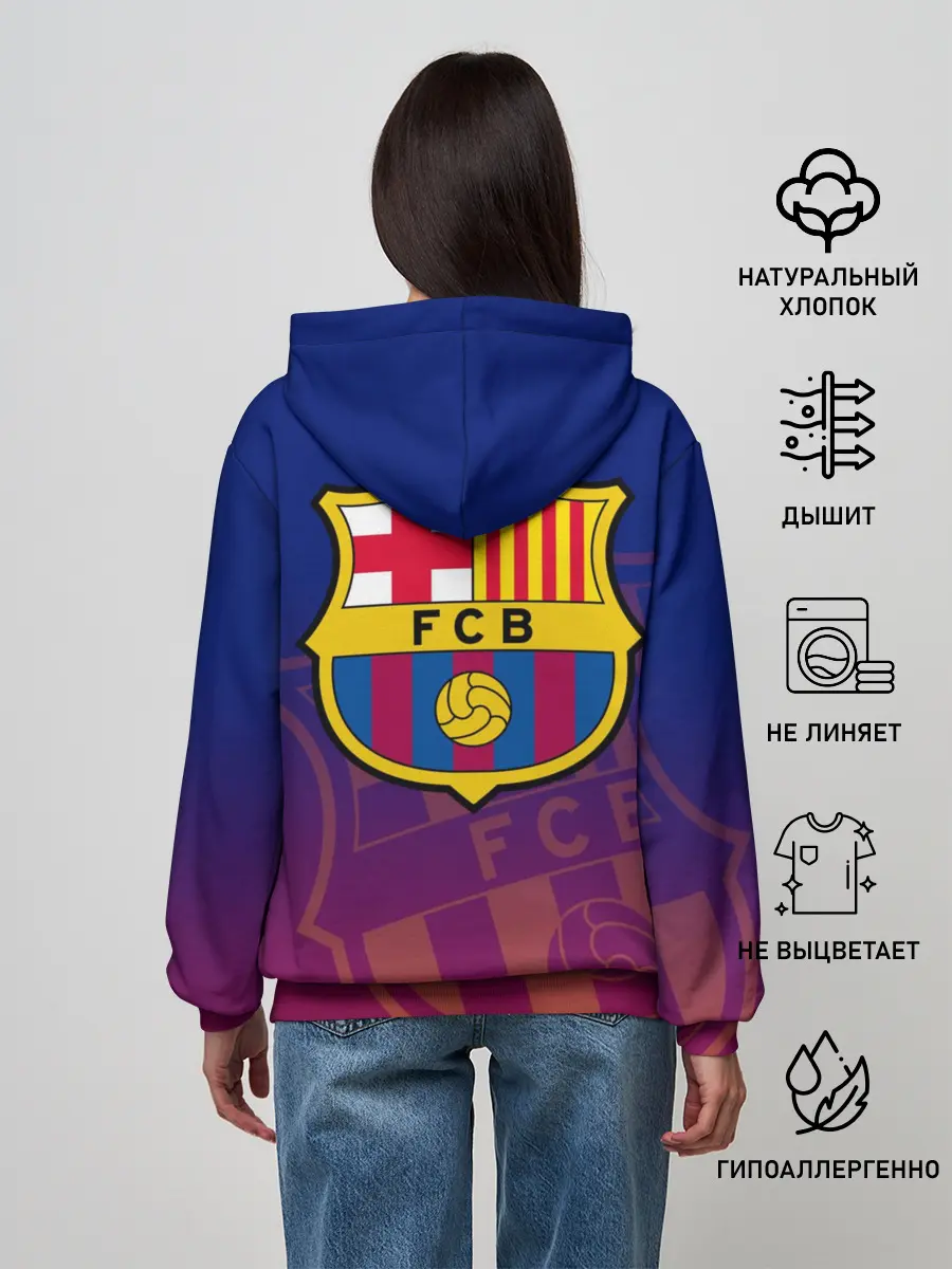 Женское худи / Барселона