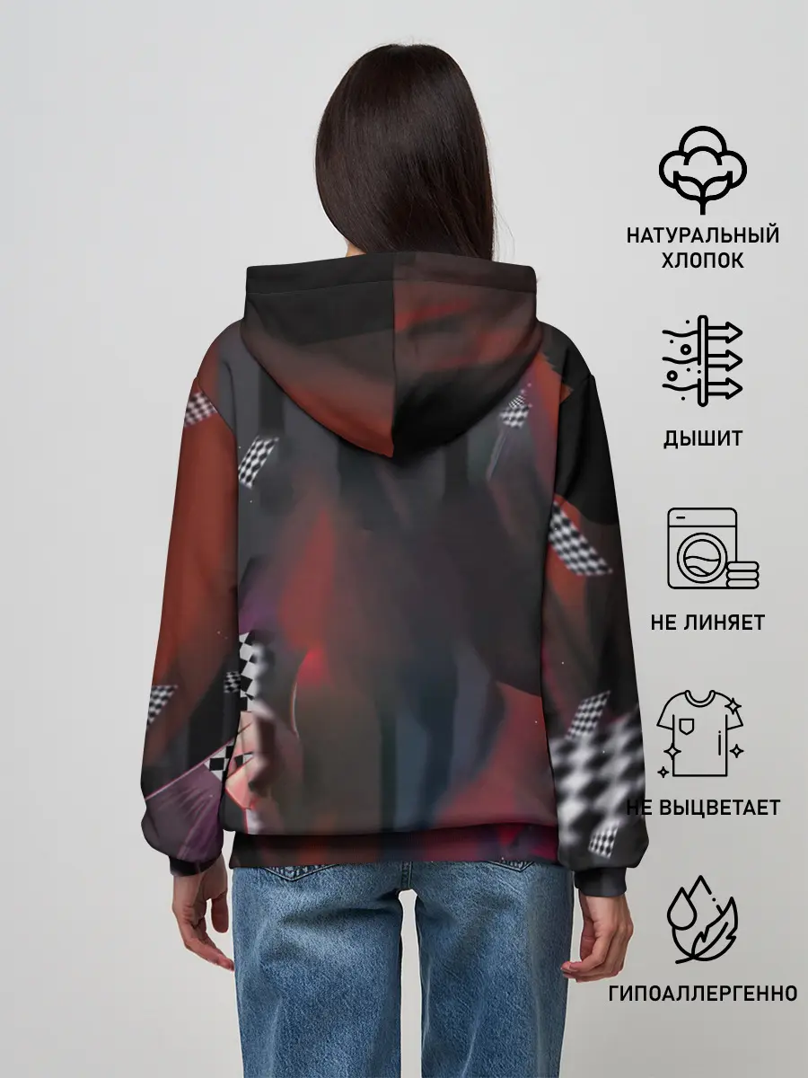 Женское худи / kakegurui yumeko art