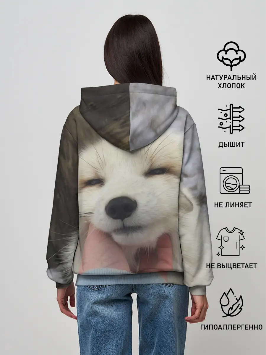 Женское худи / Лисенок