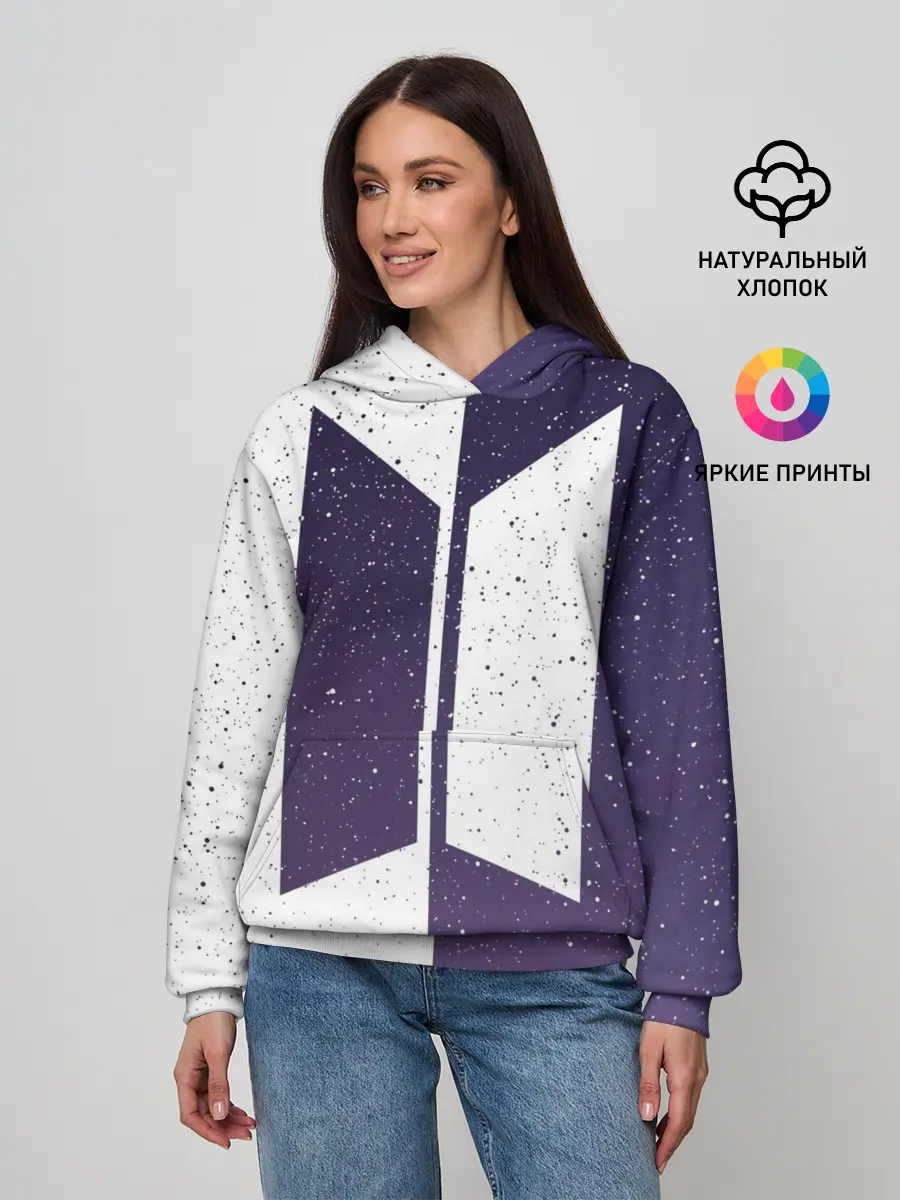 Женское худи / BTS STARS