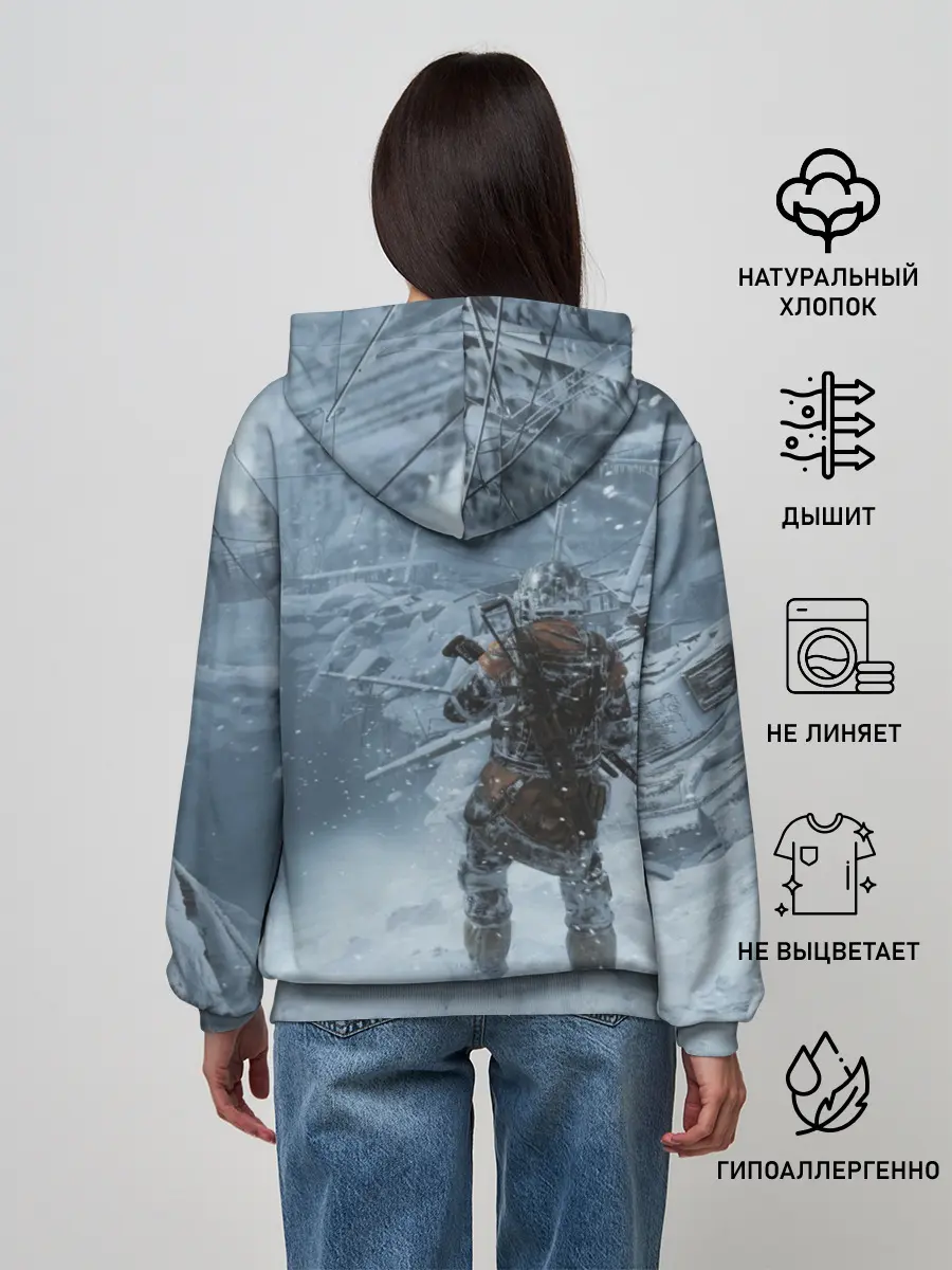 Женское худи / Метро Исход