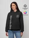 Женское худи / MERCEDES BENZ CARBON
