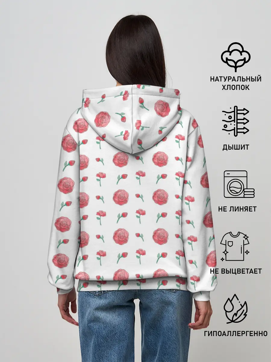 Женское худи / Милые котики