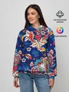Женское худи / Экзотический орнамент