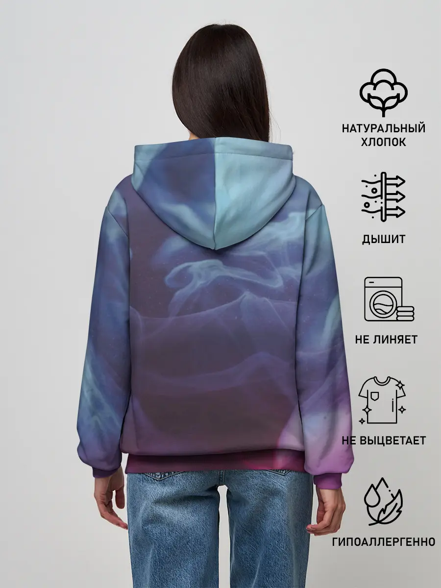 Женское худи / Футболка Smoke