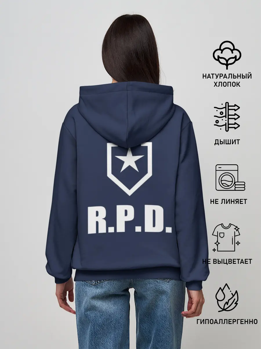 Женское худи / R.P.D. LEON S.KENNEDY