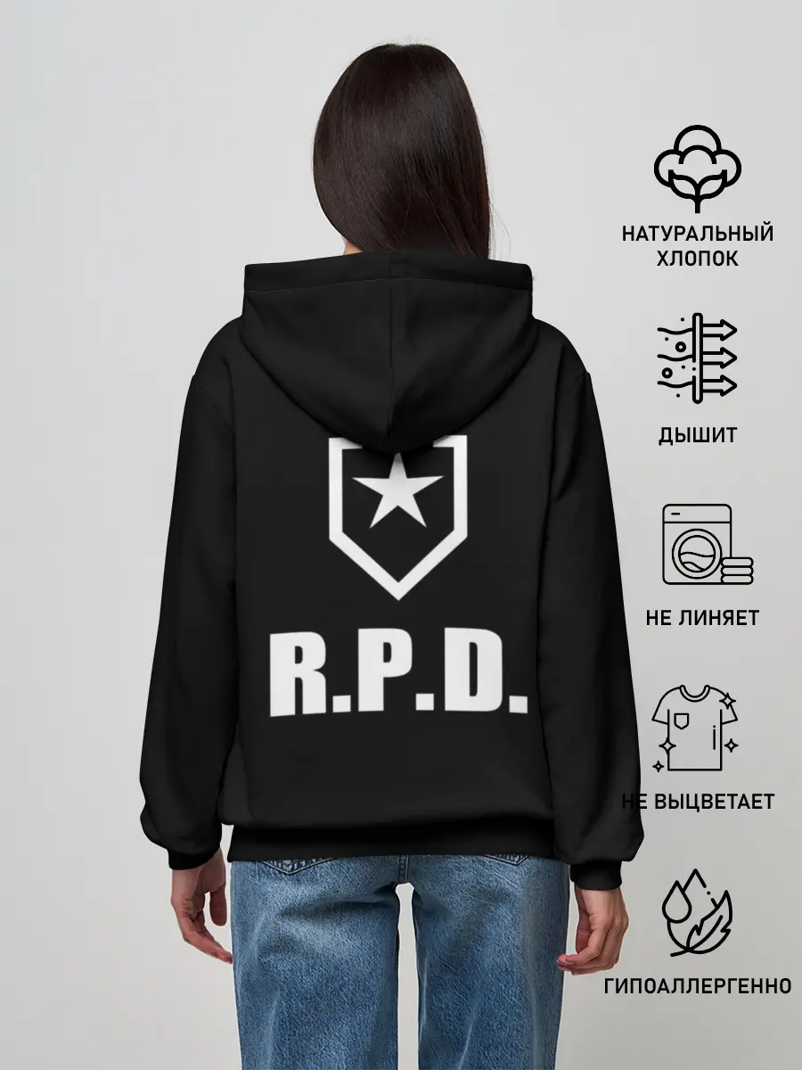 Женское худи / R.P.D. LEON S.KENNEDY