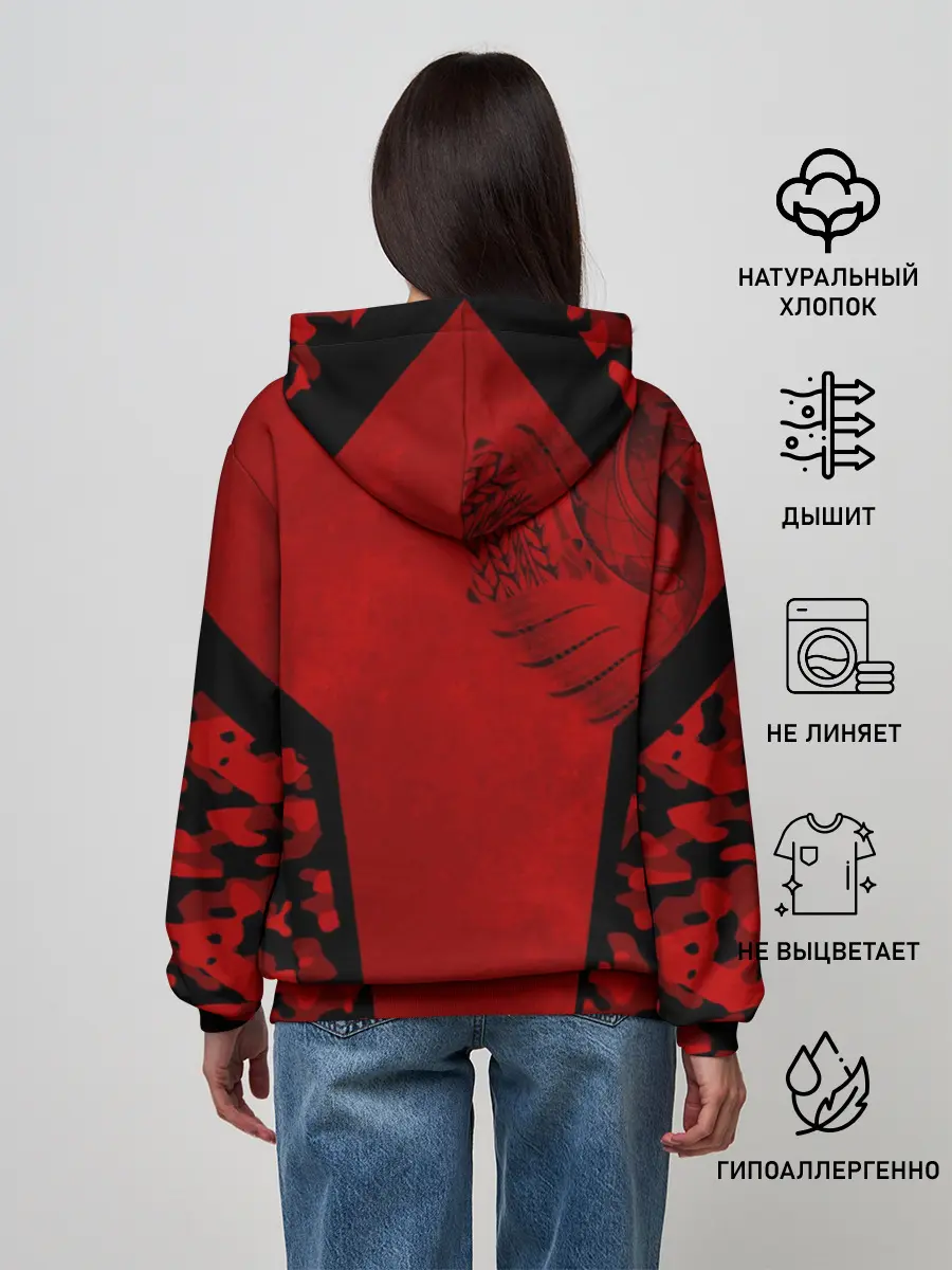 Женское худи / Камуфляж СССР