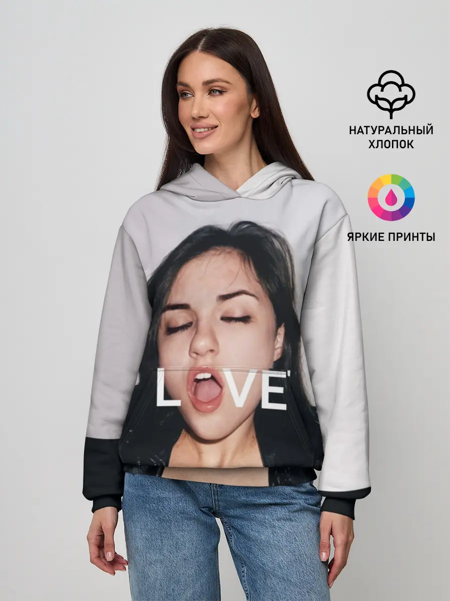 Женское худи / Sasha Grey LOVE