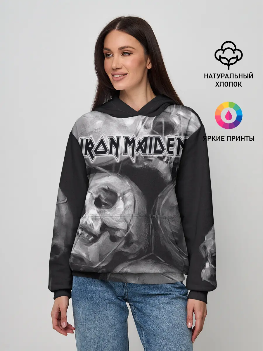 Женское худи / Iron Maiden